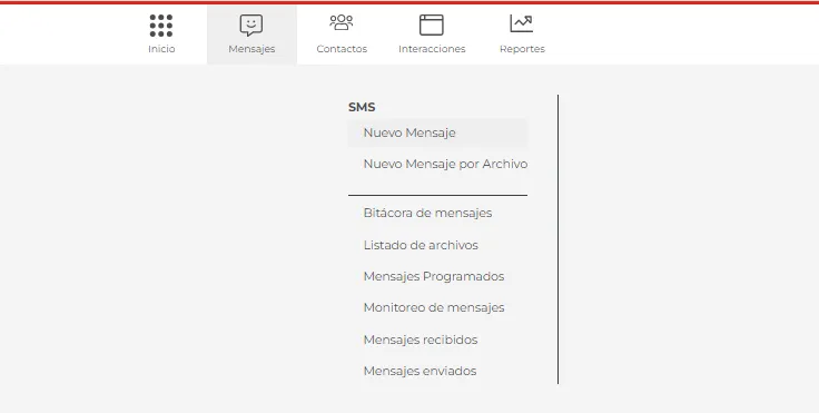 Nuevo mensaje