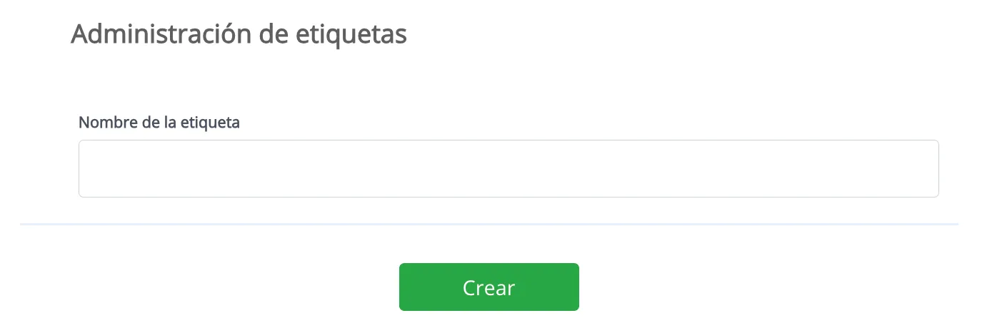 Etiquetas